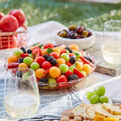 Melon and Berry Fruit Salad
