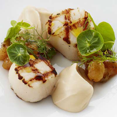 Grilled Scallops